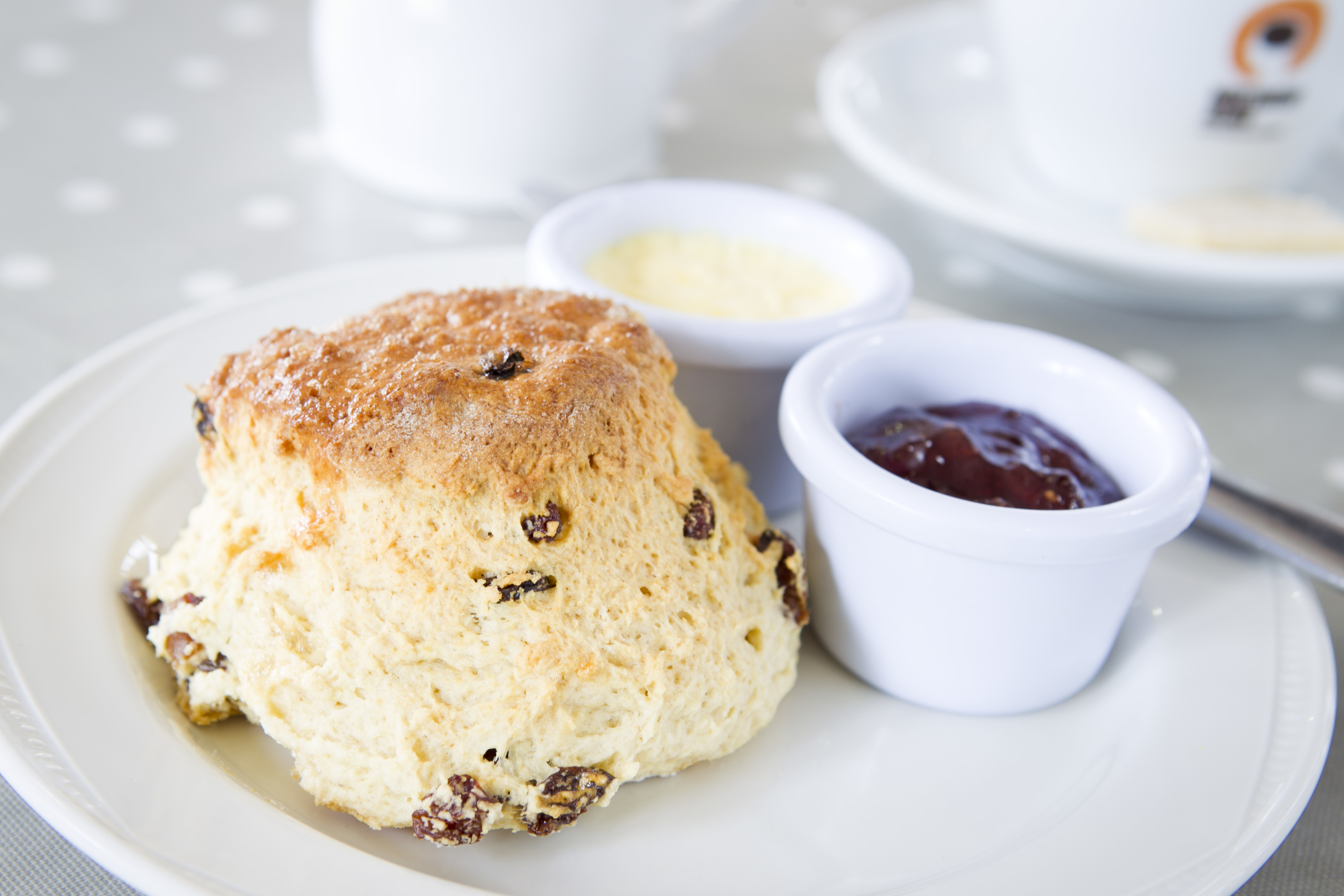 Chapterhouse Cafe's delicious fruit scone (Andrew Cawley / DC Thomson)