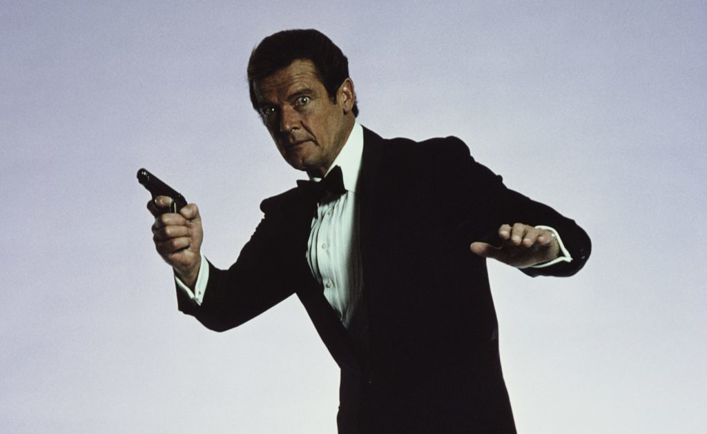 Roger Moore stars as 007 in the James Bond film 'For Your Eyes Only', 1981. (Keith Hamshere/Getty Images)