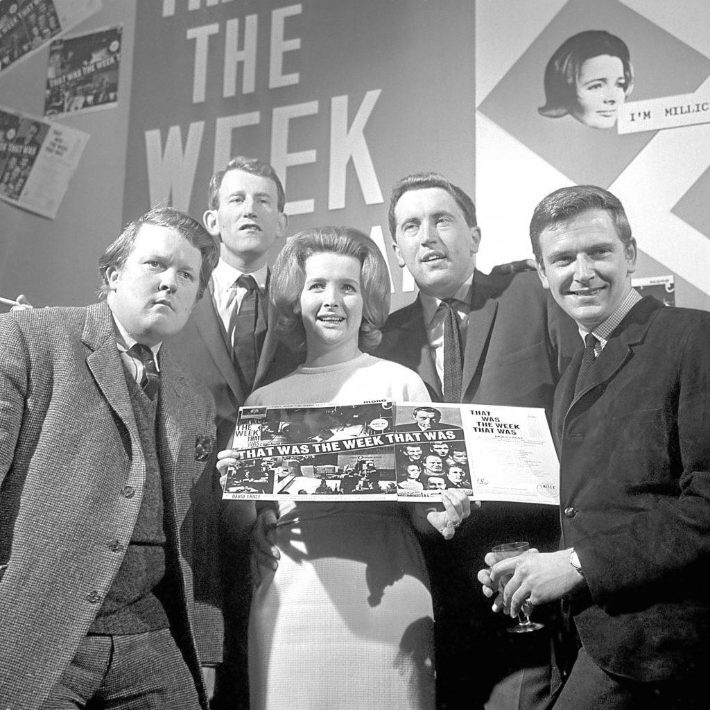 Millicent on "That Was The Week That Was" (PA Archive)