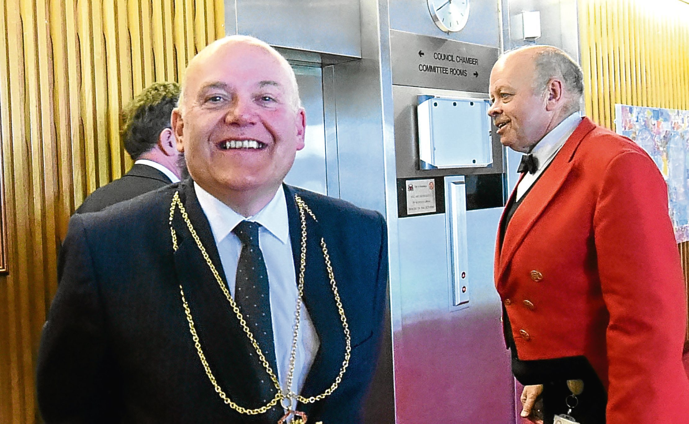 New Aberdeen Lord Provost Barney Crockett (Jim Irvine / Press and Journal)