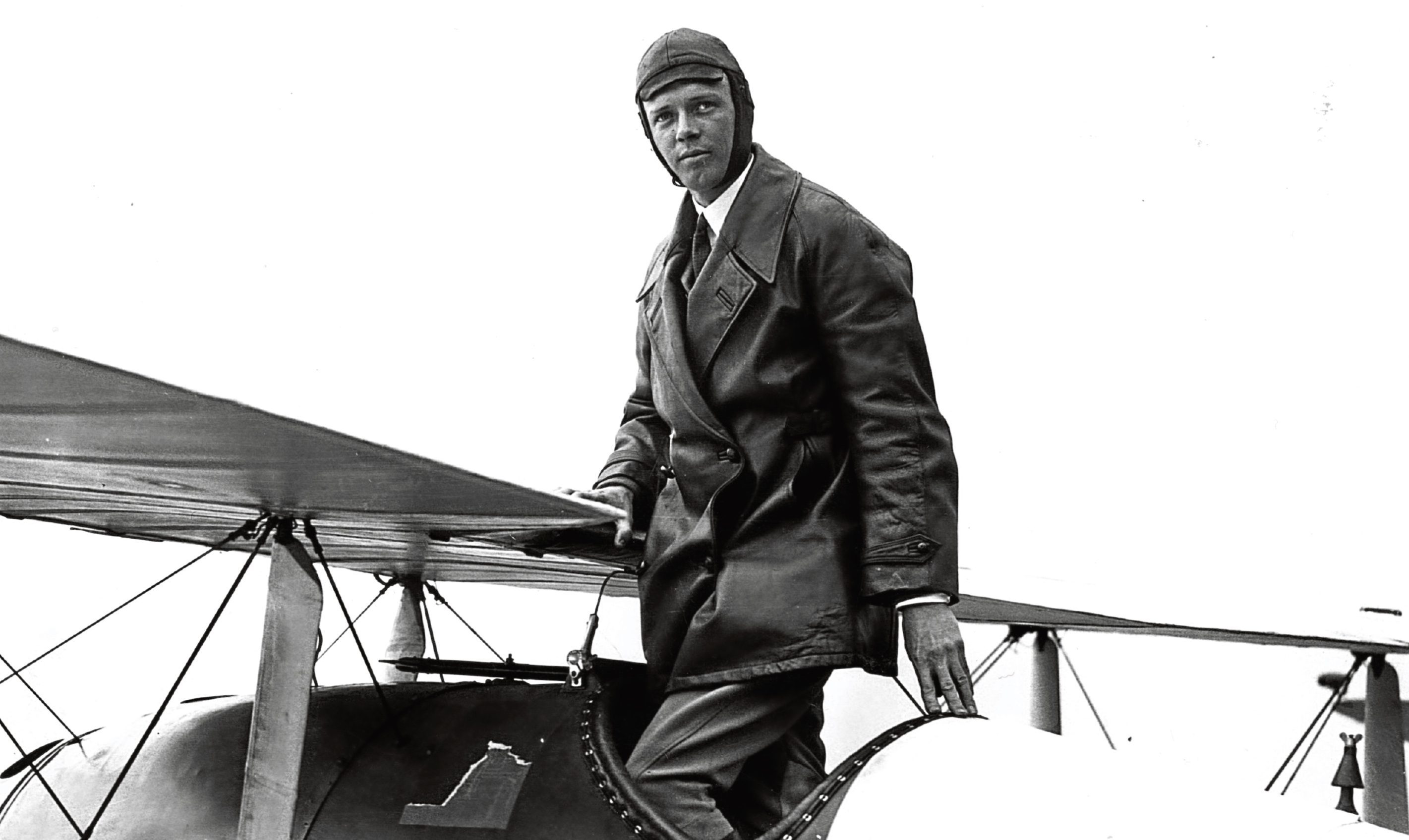 American aviator Colonel Charles Augustus Lindbergh (Central Press/Getty Images)