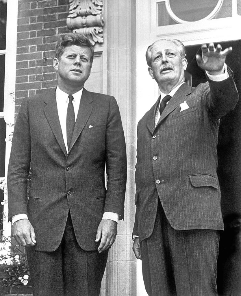 JFK with Harold Macmillan