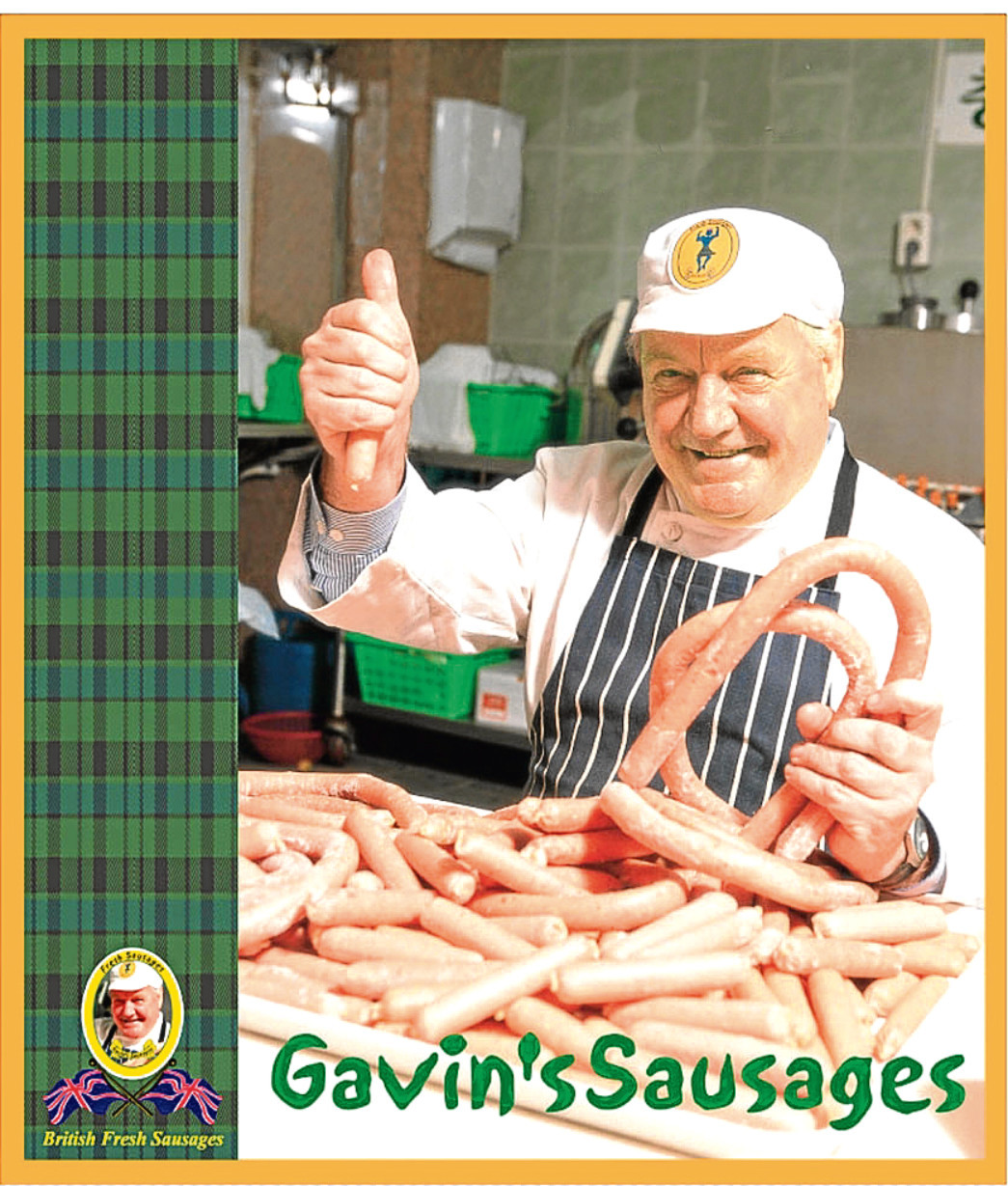 Gavin MacKay, who makes british sausages for the South Koreans in Seoul.