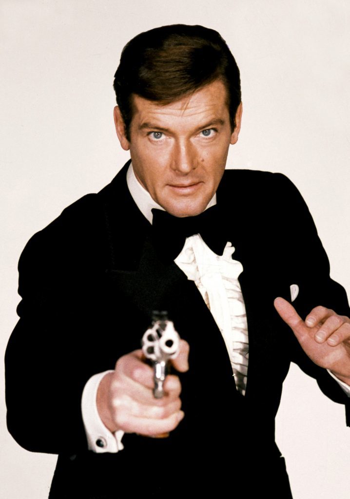 Roger Moore in 1973's Live and Let Die (Everett Collection / Rex Features)