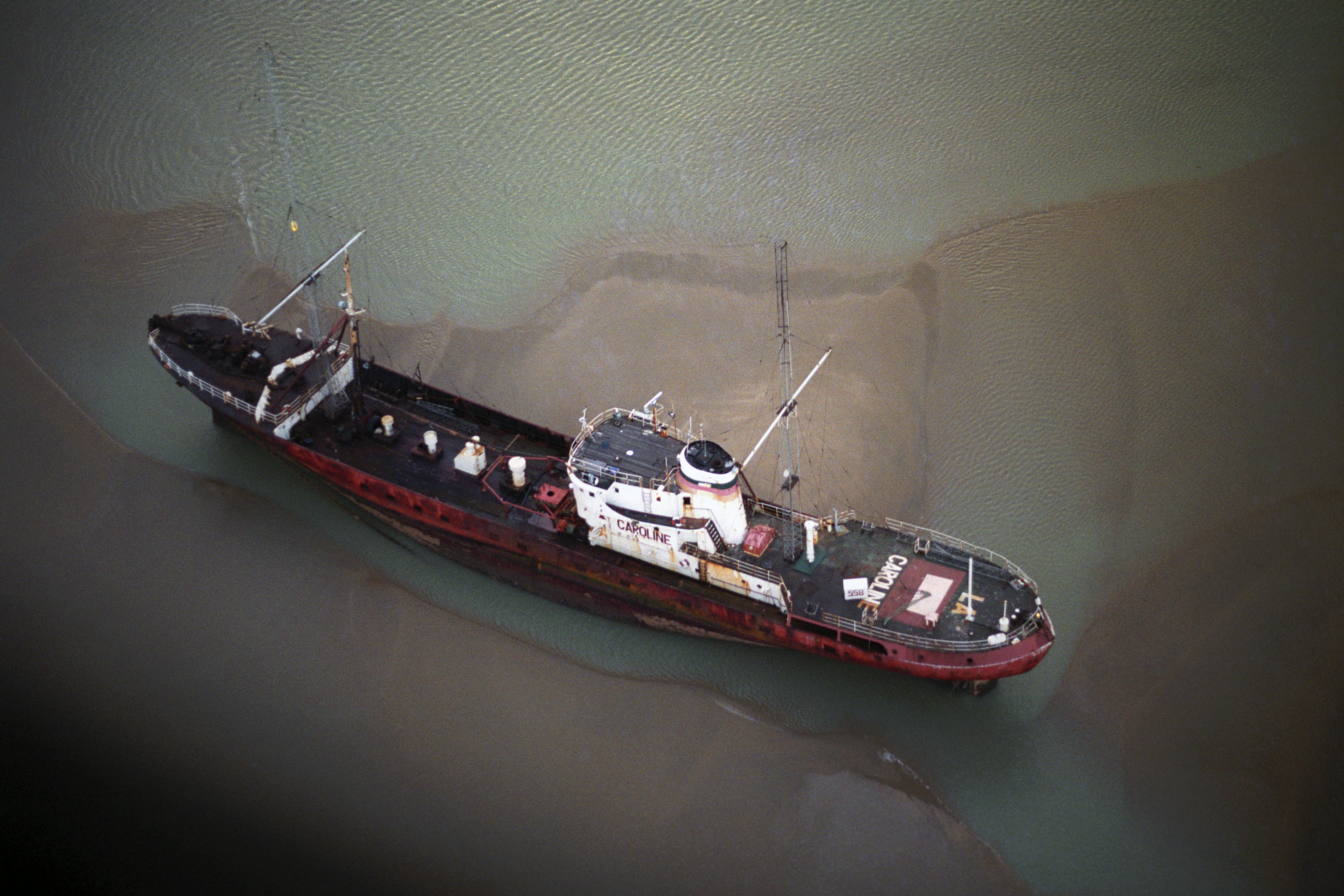 The Radio Caroline ship, the Ross Revenge (PA Archive)