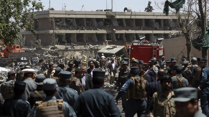 No group immediately claimed responsibility for the attack (AP Photos/Massoud Hossaini)