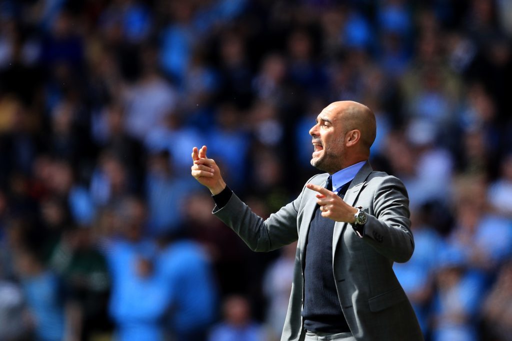 Manchester City manager Pep Guardiola (Richard Heathcote/Getty Images)