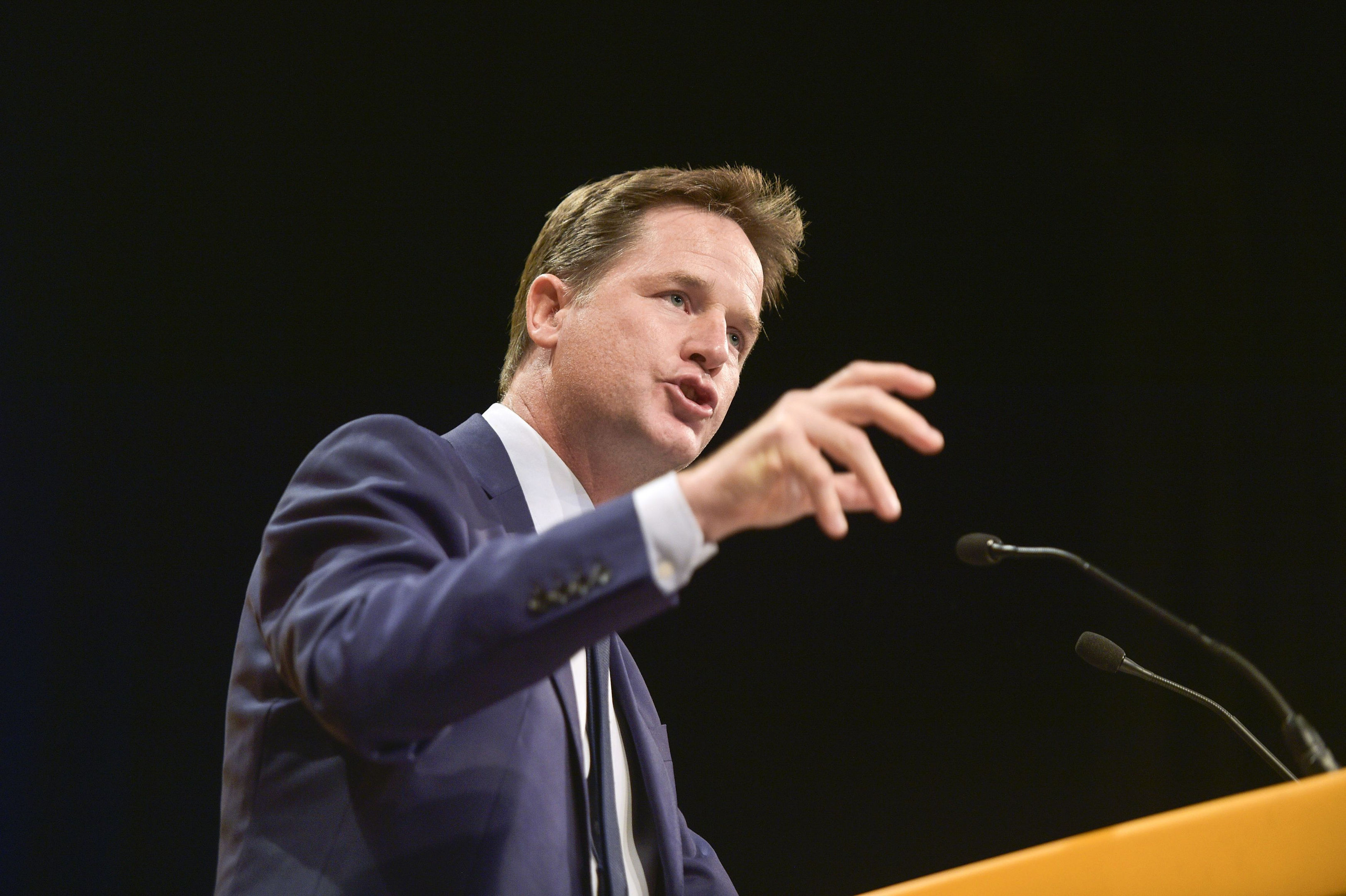 Former leader of the Liberal Democrats Nick Clegg (Ben Birchall/PA Wire)