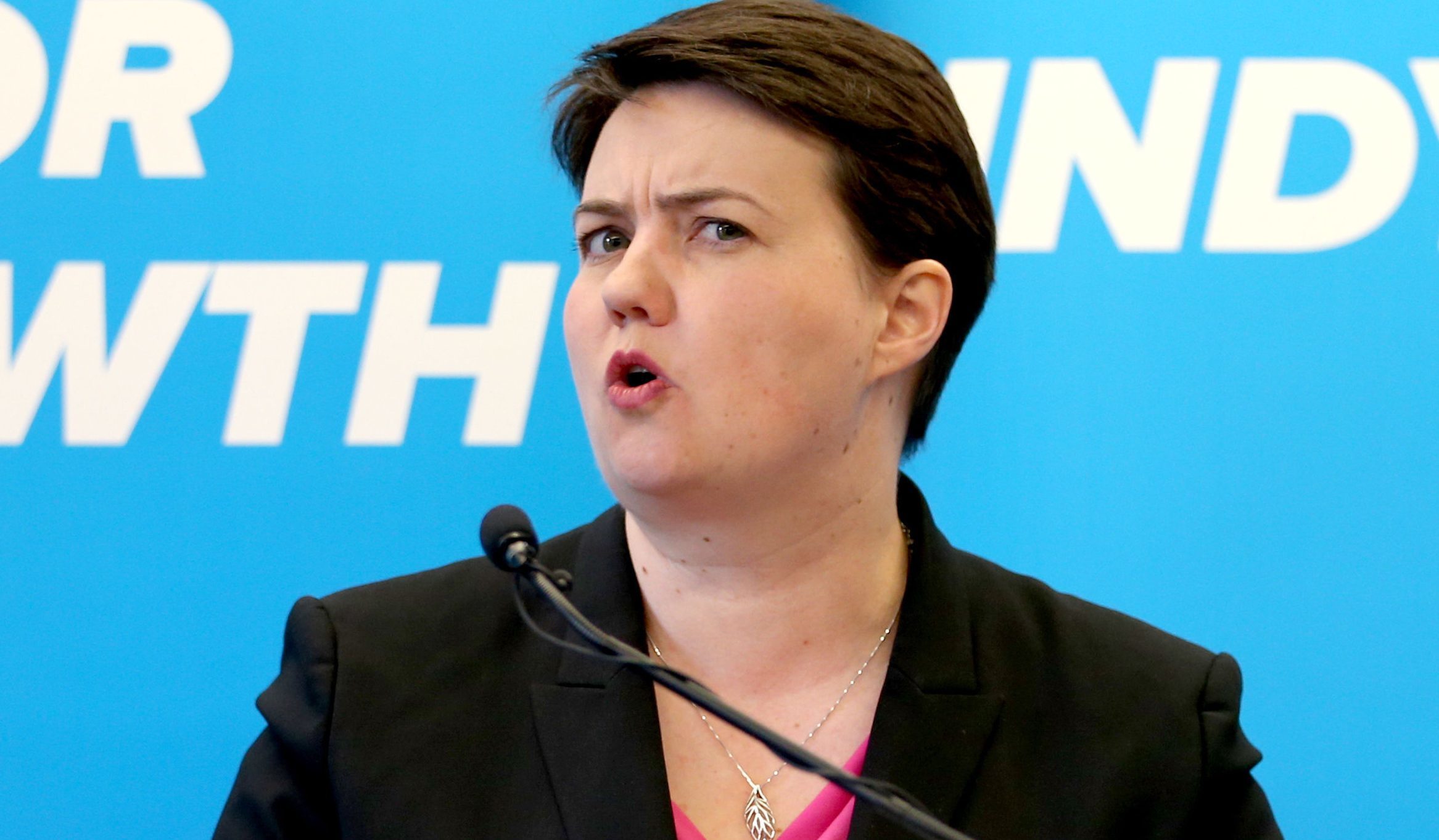 Scottish Conservative party leader Ruth Davidson (Jane Barlow/PA Wire)