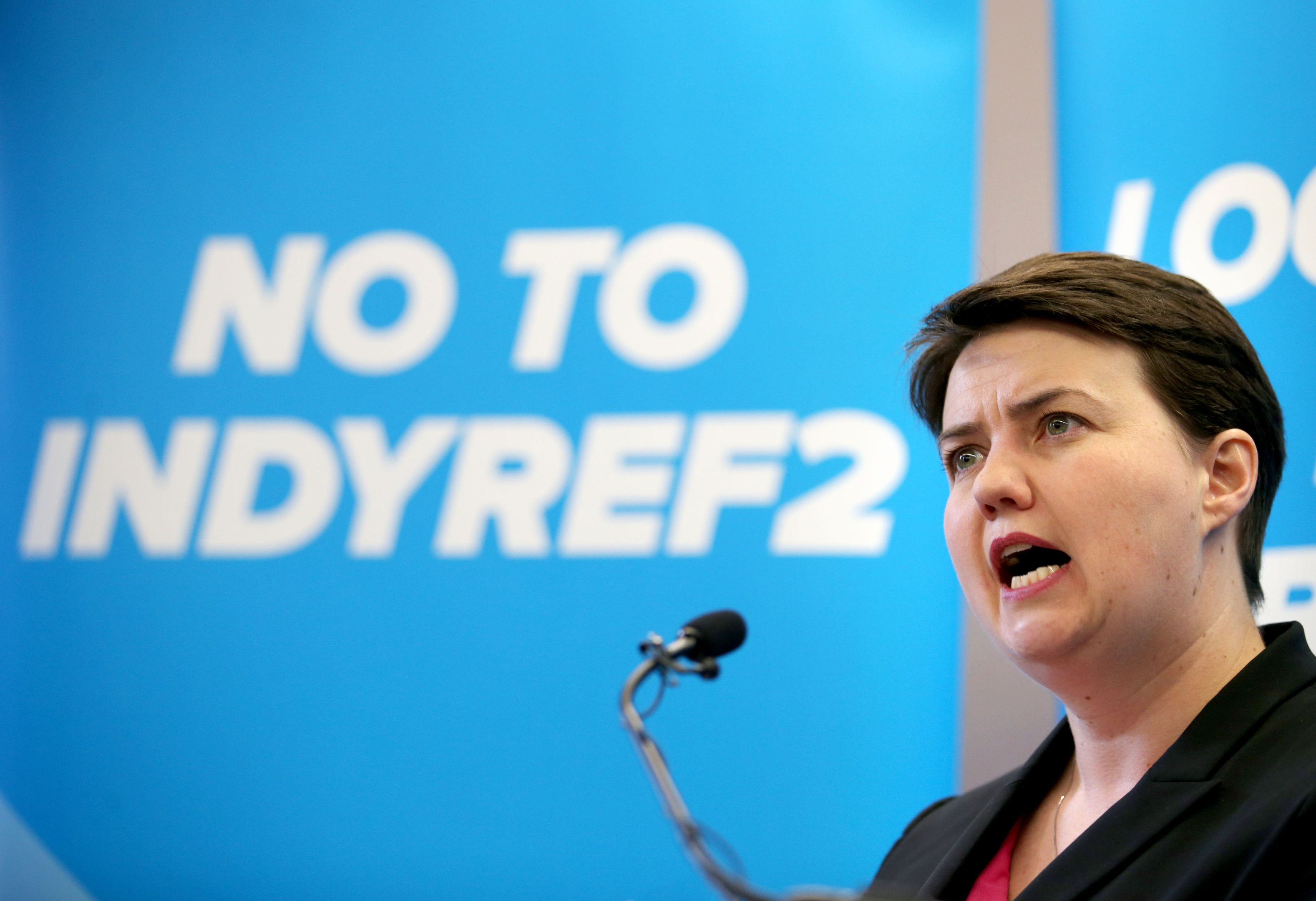 Scottish Conservative party leader Ruth Davidson (Jane Barlow/PA Wire)