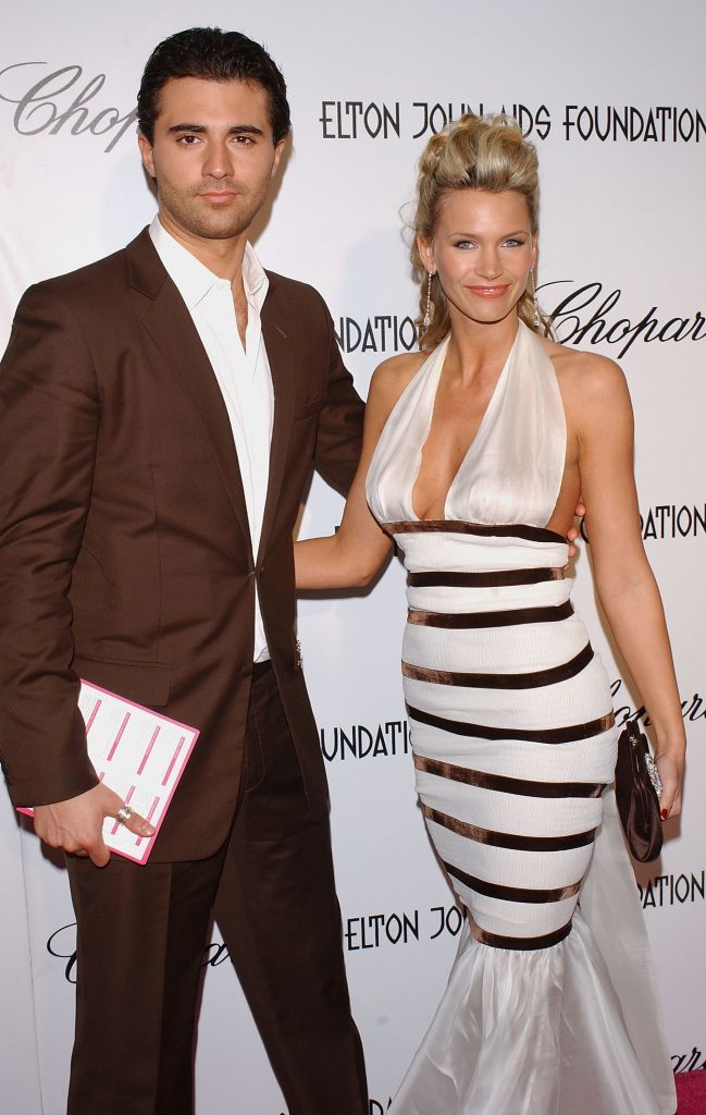 Darius and ex-wife actress Natasha Henstridge (Stephen Shugerman/Getty Images)