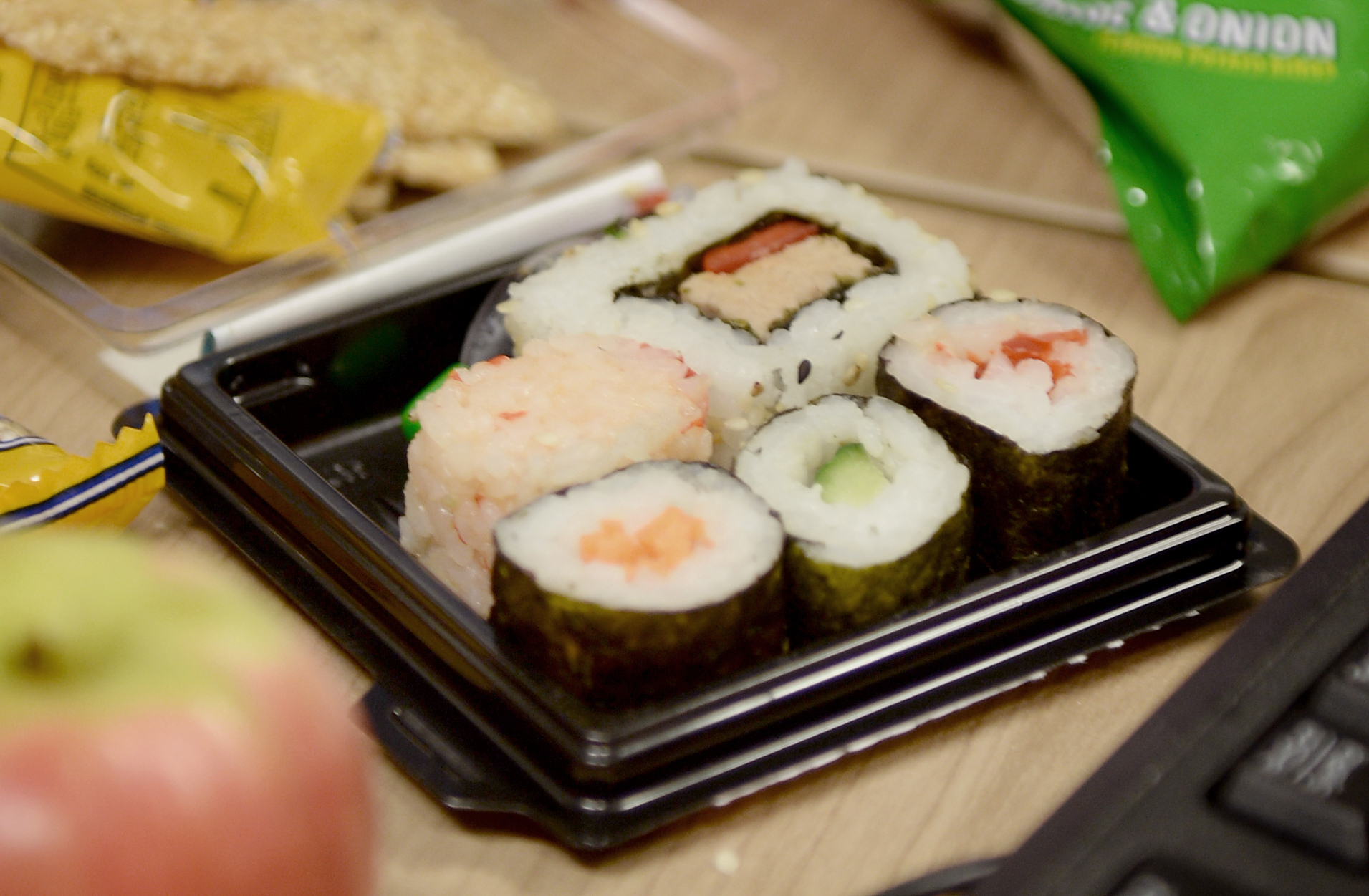 Doctors said the growing popularity of sushi in the West is linked to a rise in parasitic infections. (Anthony Devlin/PA Wire)