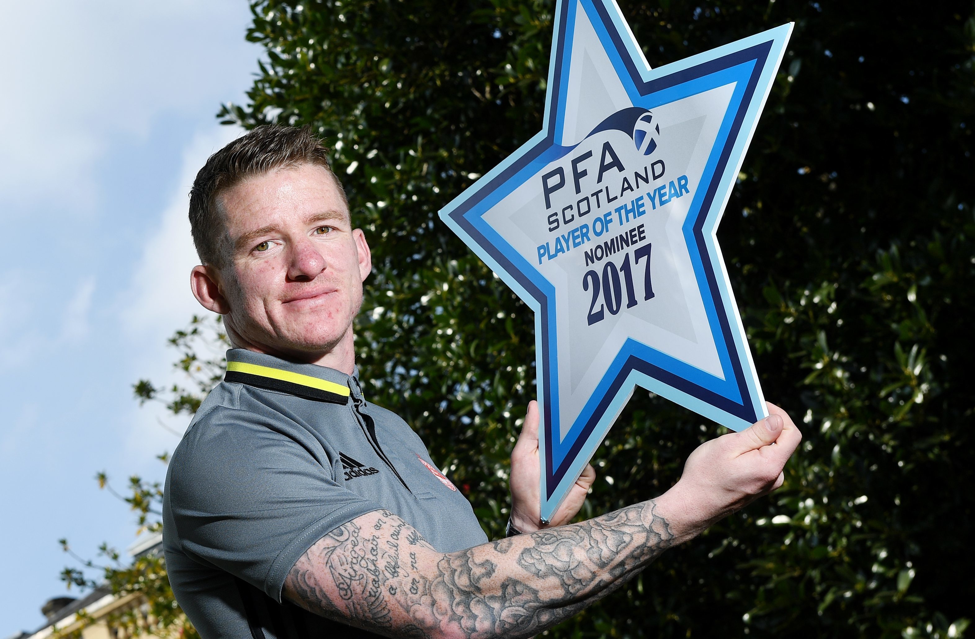 PFA Scotland Premiership Player of the Year Nominee Jonny Hayes (SNS Group)