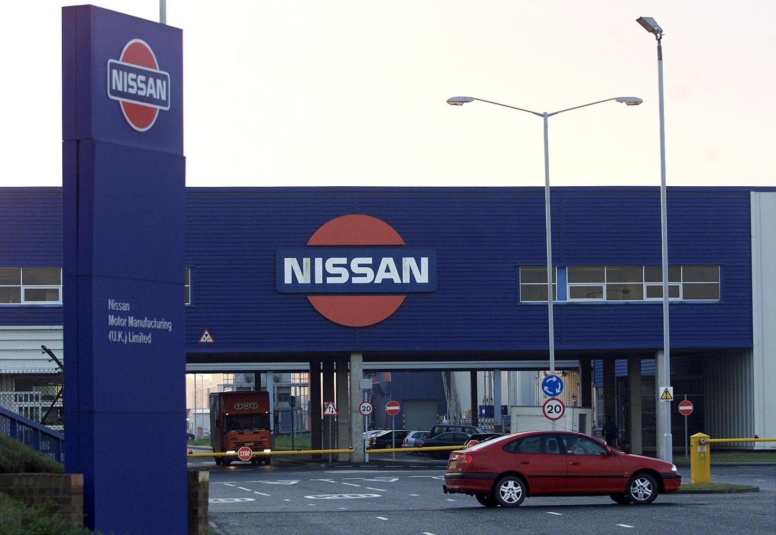 The Nissan UK factory in Sunderland 