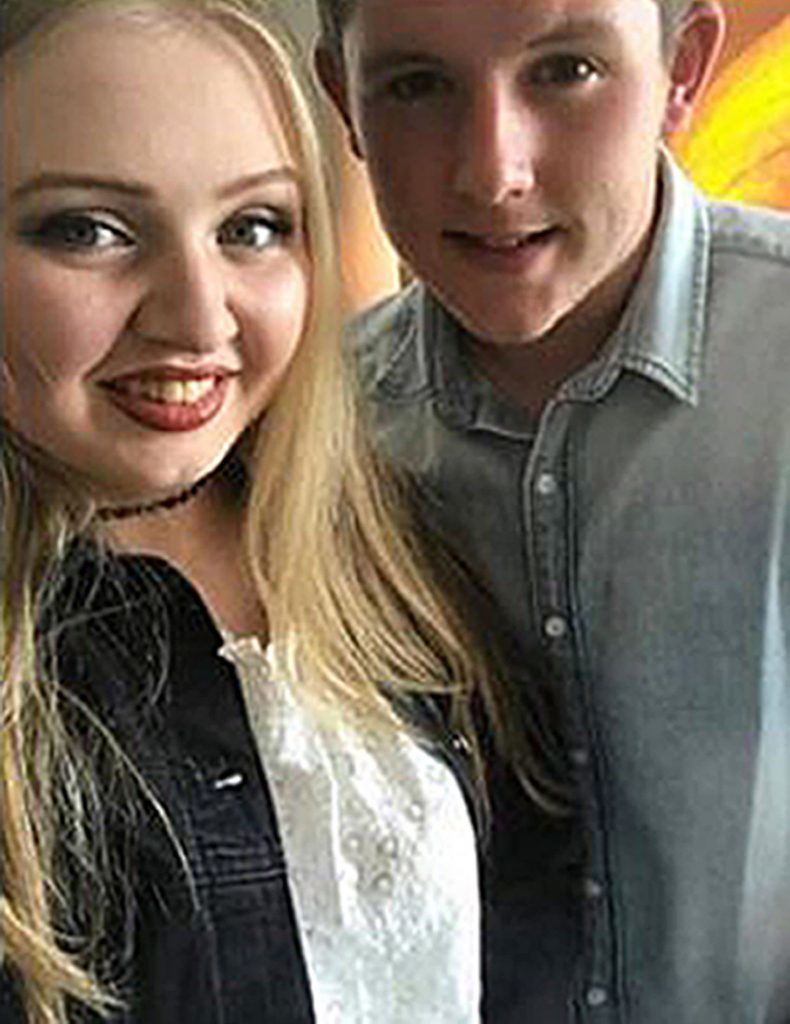 Chloe Rutherford and Liam Curry, who have been named as two of those who died in the Manchester bombing. (Greater Manchester Police/PA Wire)