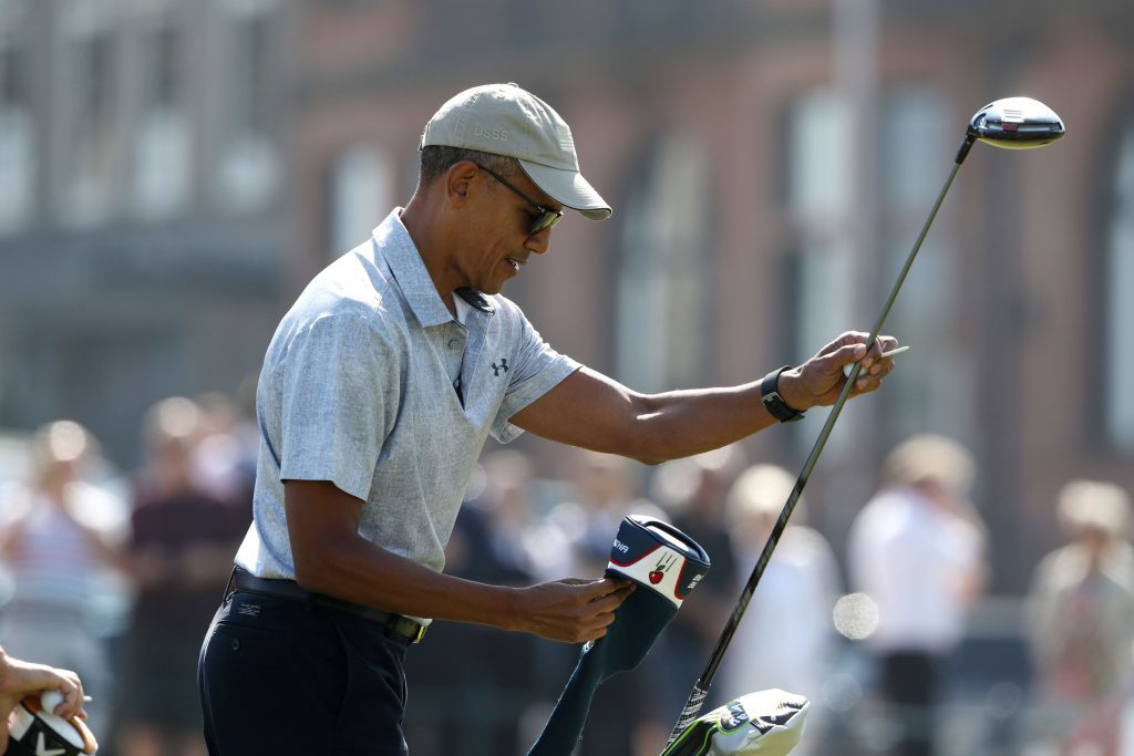 Obama selects his club (Andrew Milligan/PA Wire)