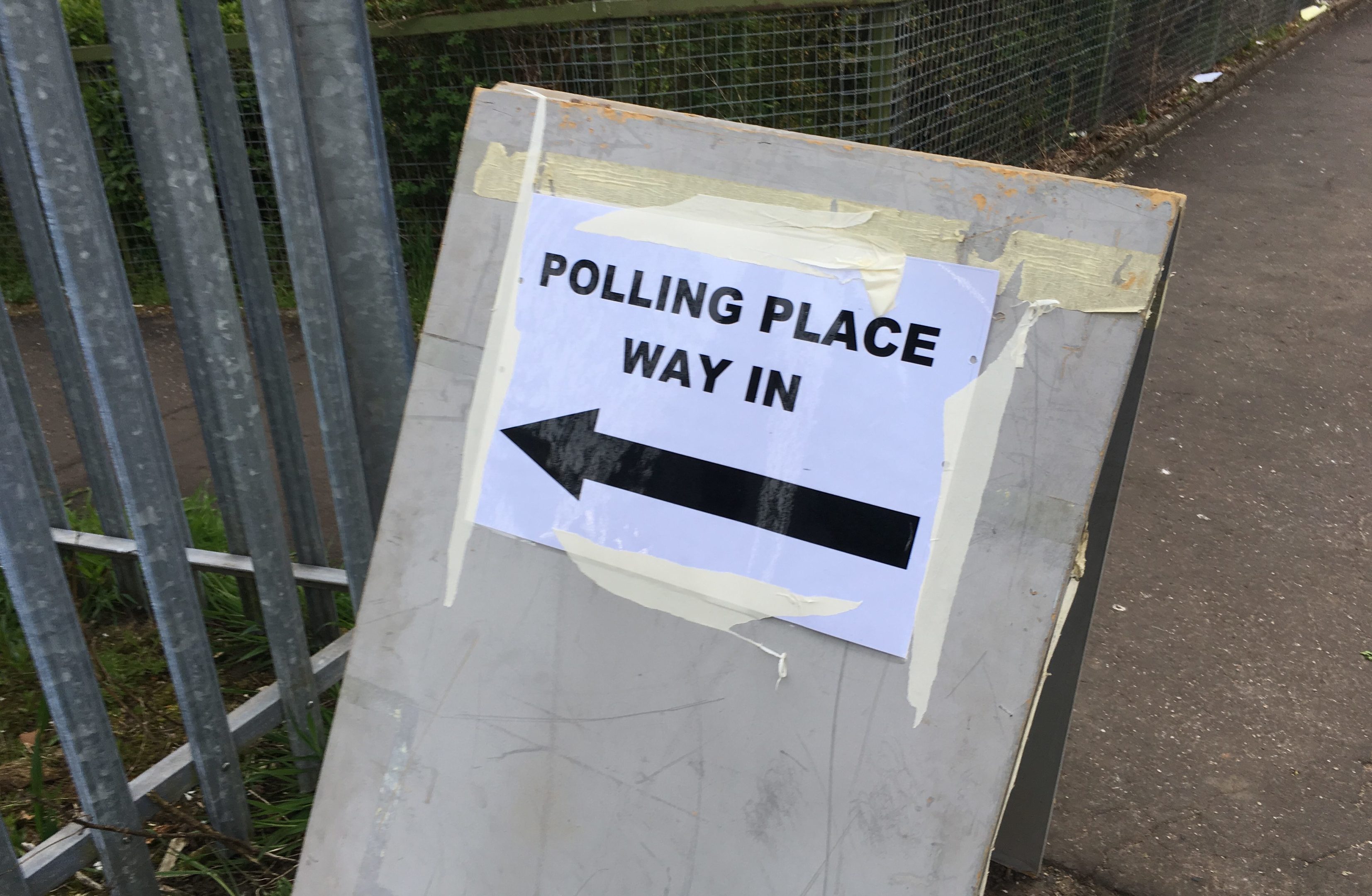Local council election polling station (Ross Crae/DC Thomson)