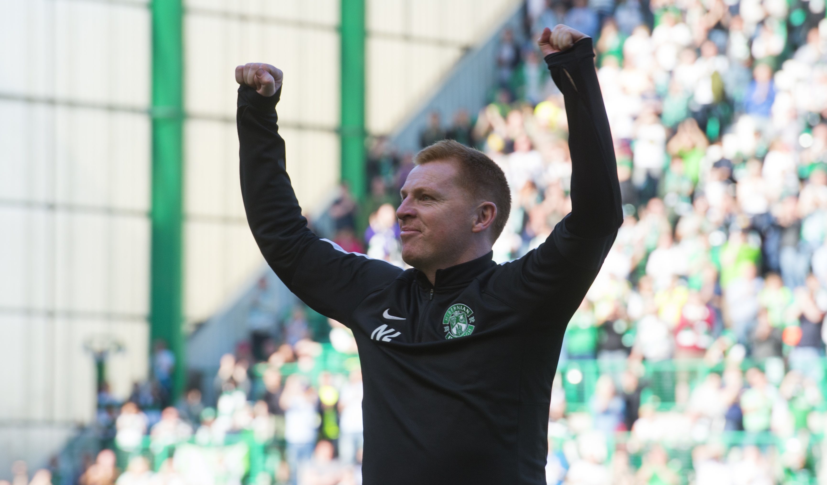 Hibernian head coach Neil Lennon (SNS Group)