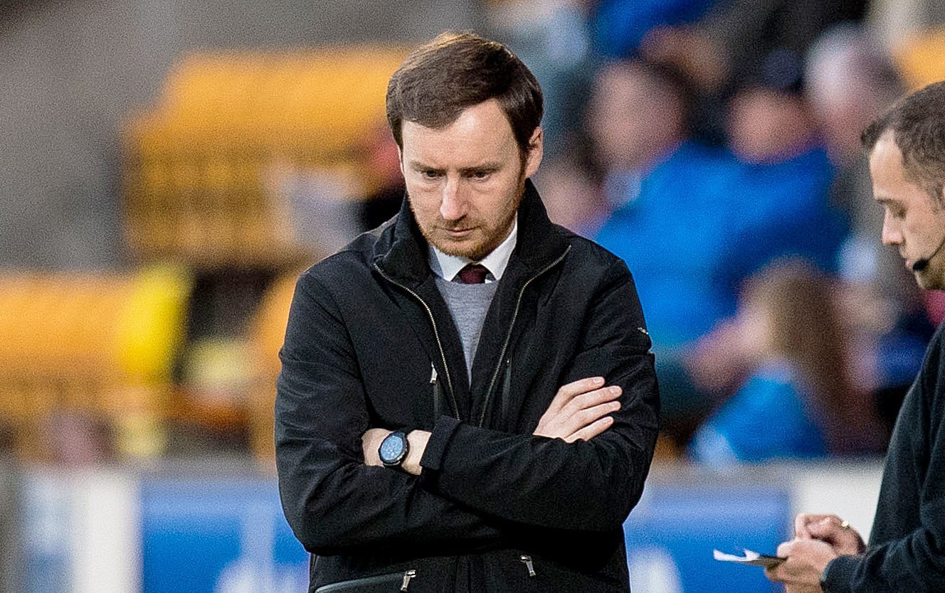 Hearts' head coach Ian Cathro (SNS Group / Ross Parker)