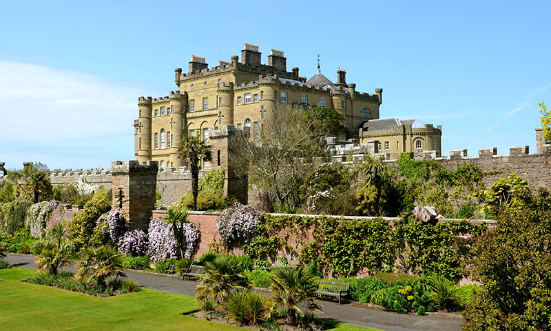 Culzean Castle, Ayrshire on a sunny day