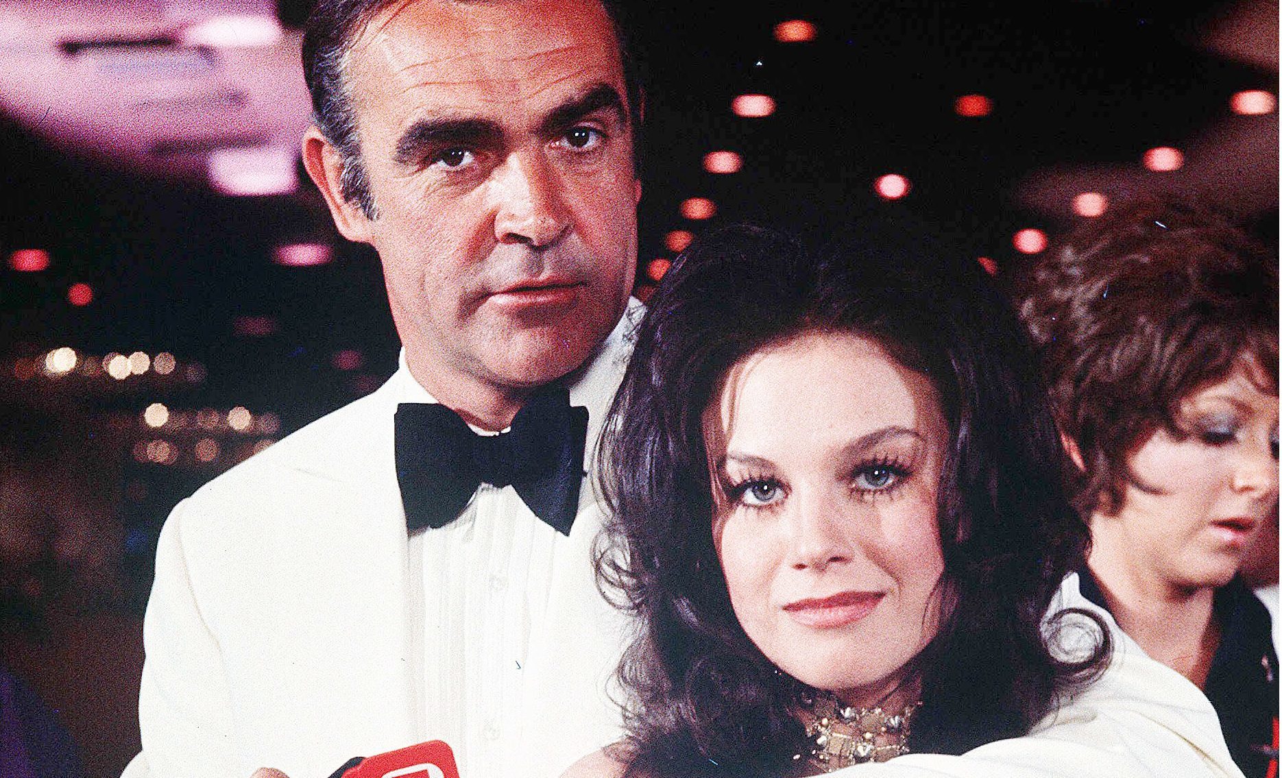 Lana Wood alongside Sean Connery in Diamonds Are Forever (Danjaq/EON/UA/REX/Shutterstock)