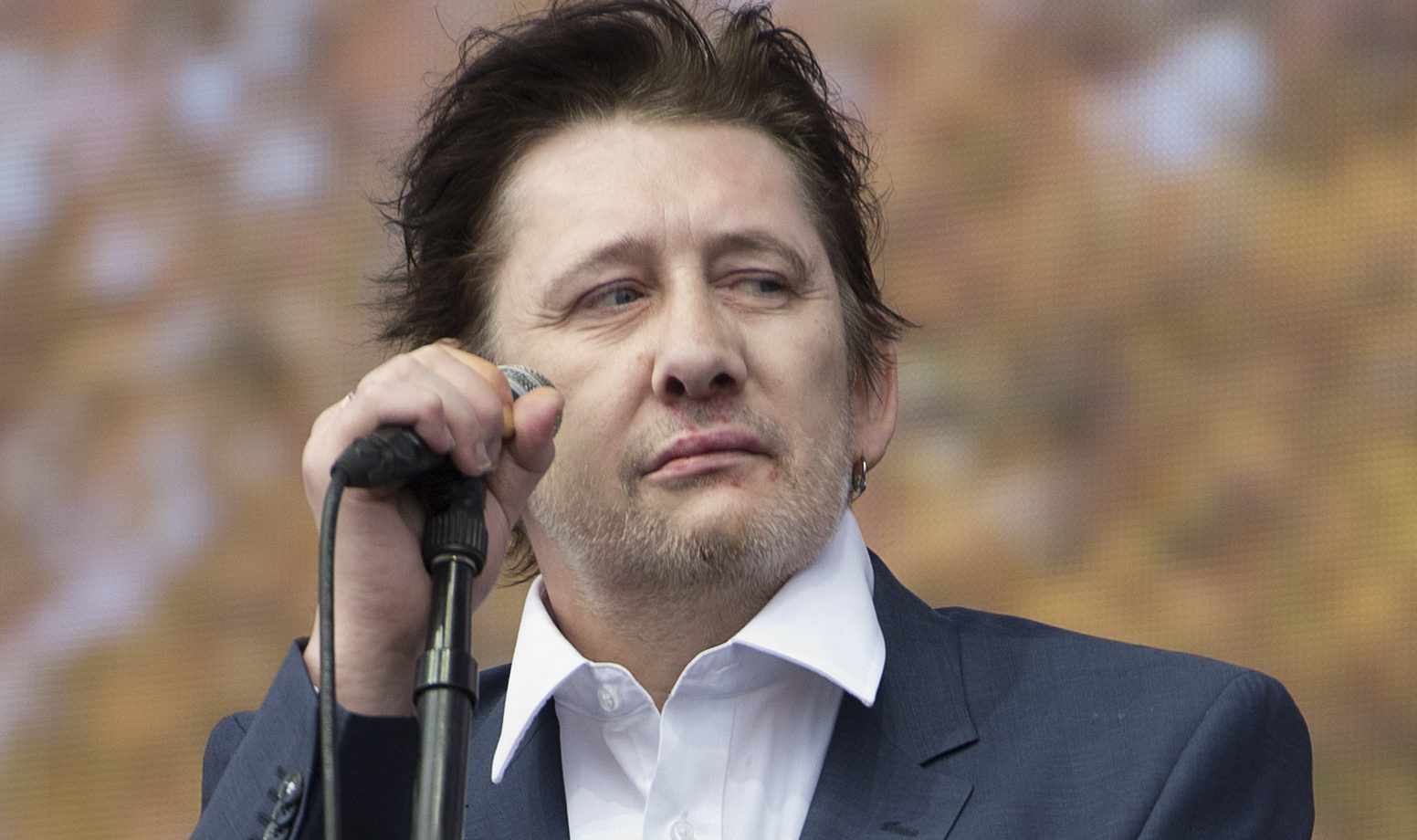 Shane MacGowan, lead singer of The Pogues (PA Archive)