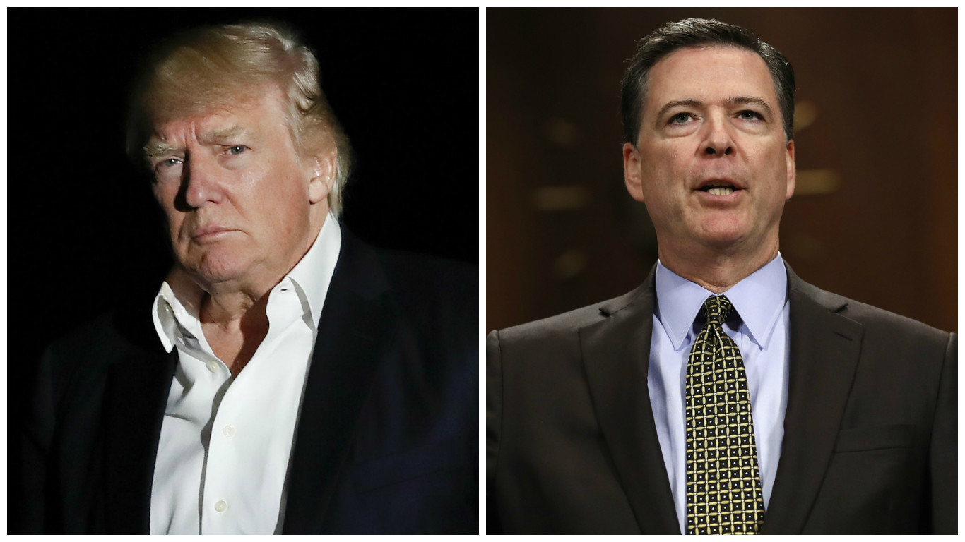 Donald Trump fired Comey (PA)