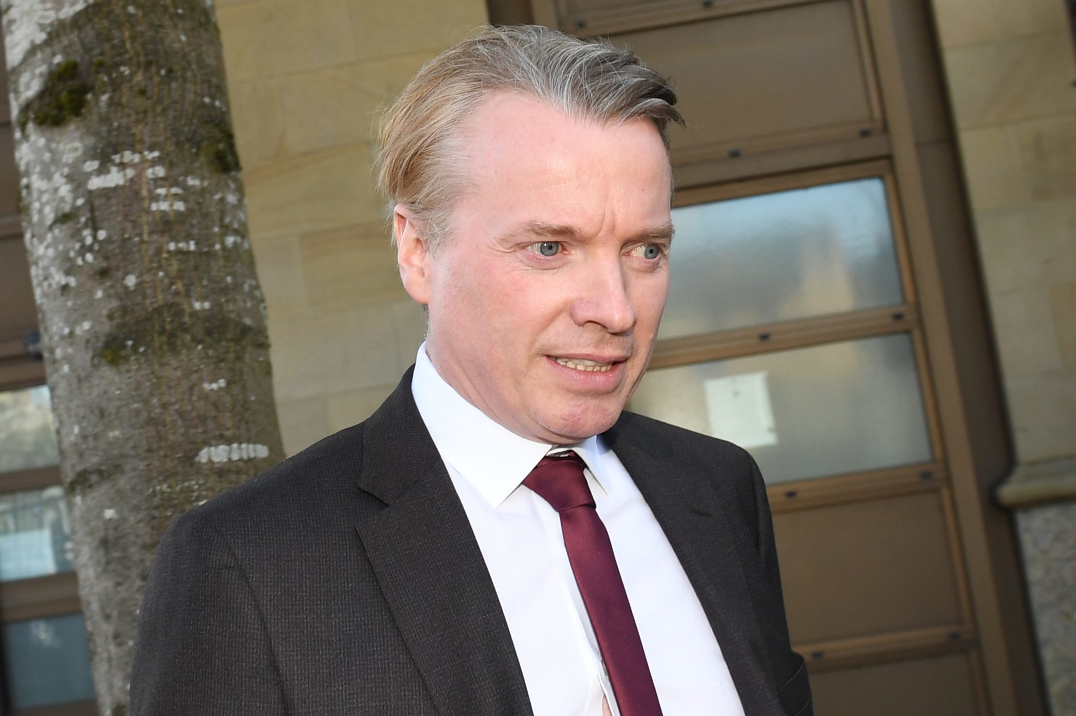 Former Rangers owner Craig Whyte leaves the High Court in Glasgow (PA)