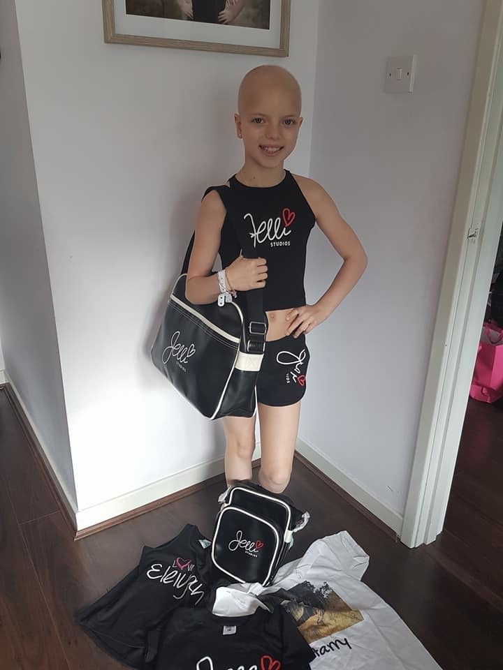 The brave youngster is still dancing despite going through gruelling chemotherapy treatment.