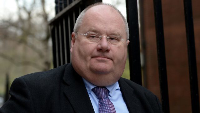 Former cabinet minister Sir Eric Pickles received a letter about fire regulations from the parliamentary group in February 2014, according to the BBC