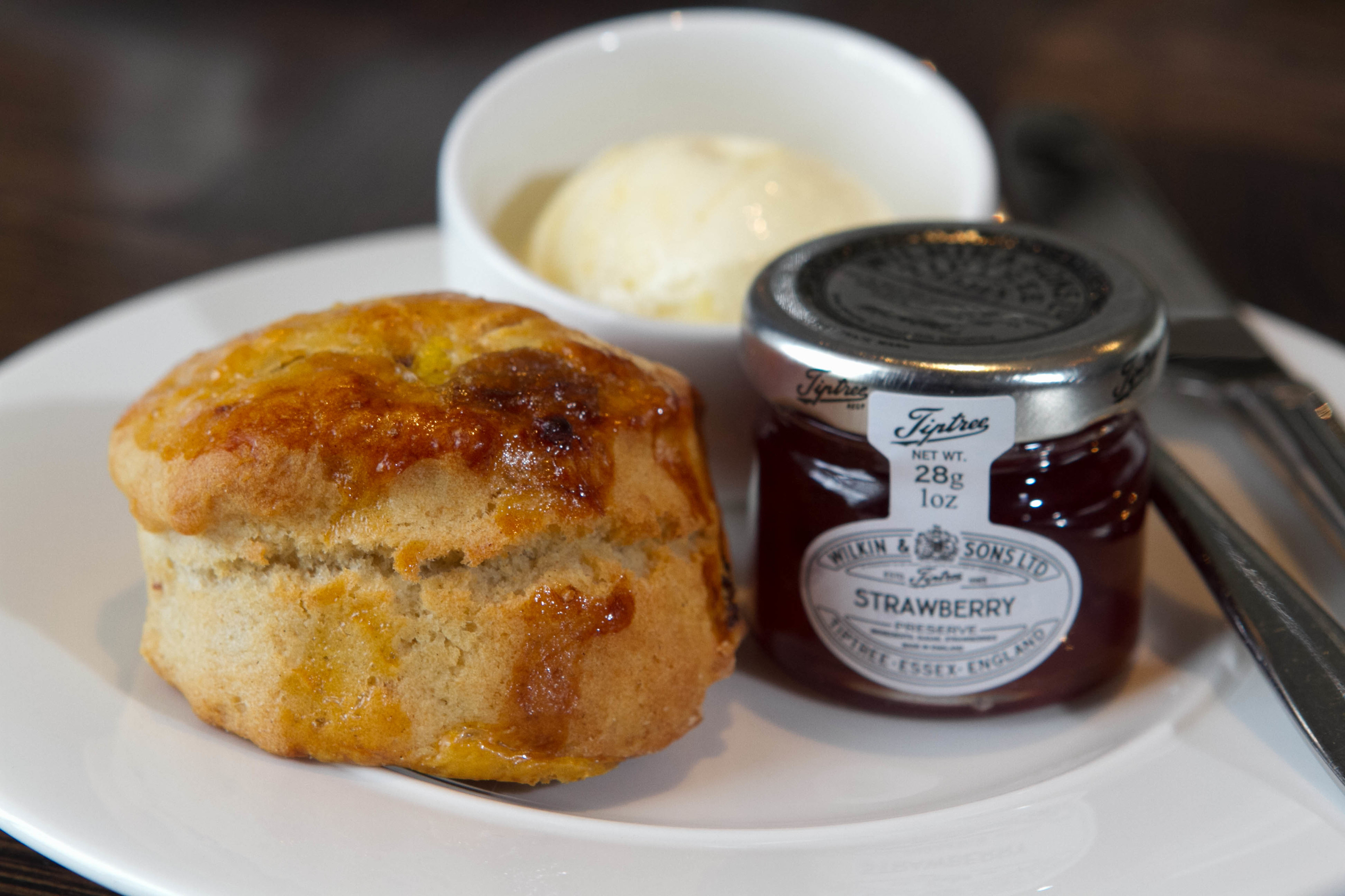 A delicious Scone at Blythswood (Chris Austin / DC Thomson)