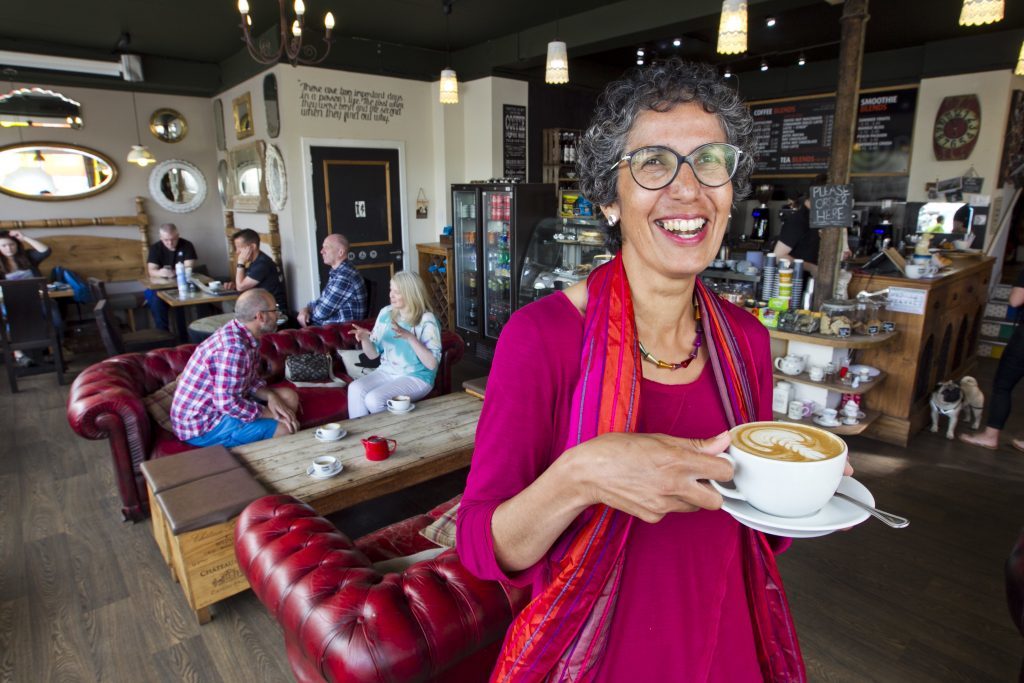 Rachel Weiss set up the 'menopause cafe' (Andrew Cawley / DC Thomson)