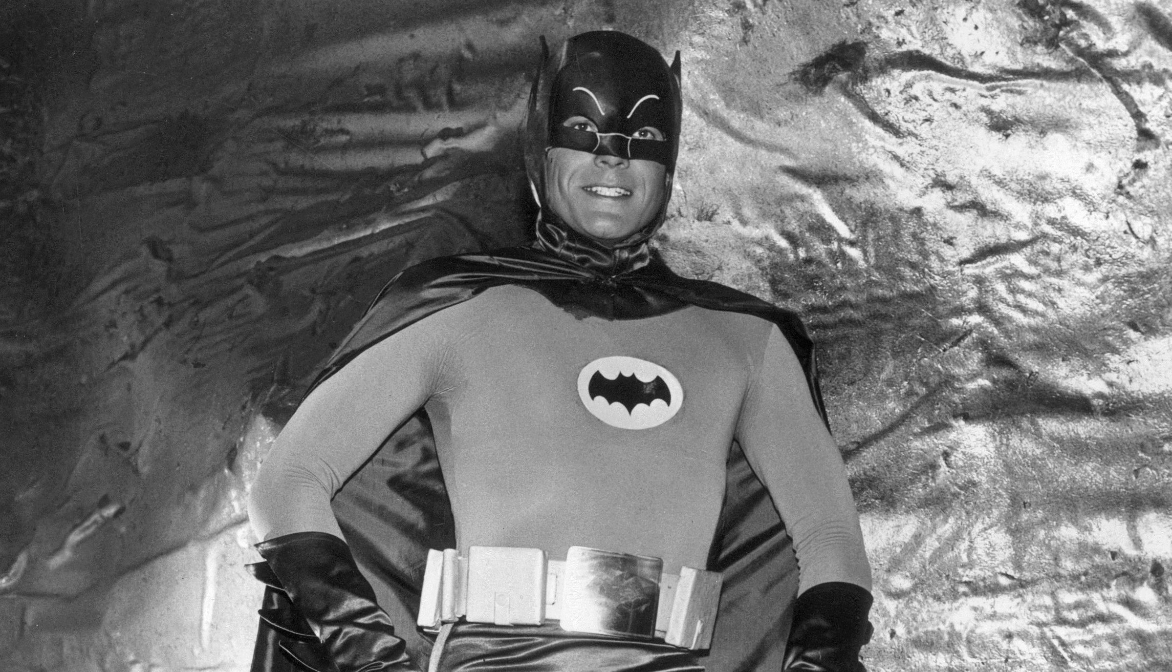 Adam West as Batman, 1966 (Hulton Archive/Getty Images)