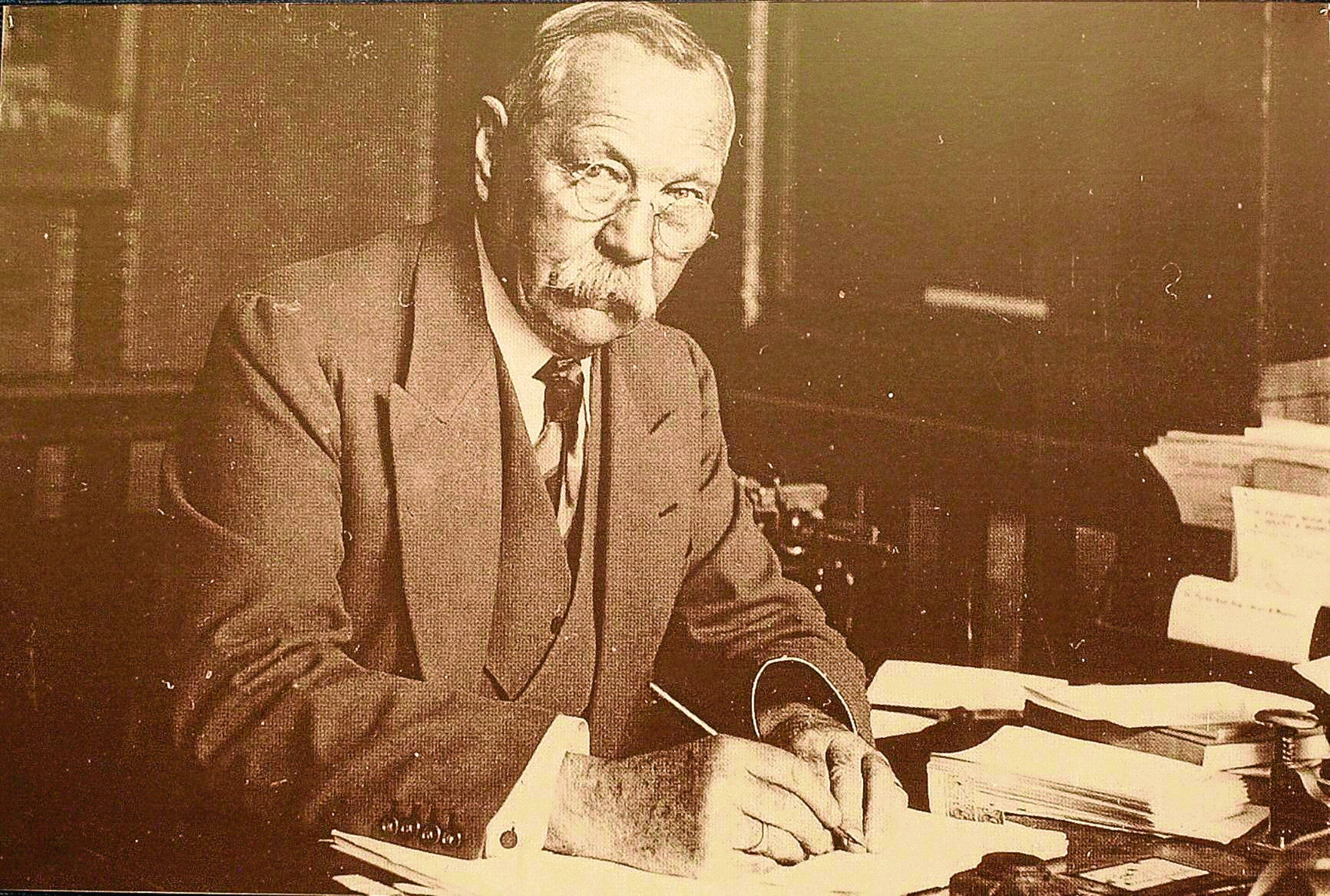 Sir Arthur Conan Doyle taken a few years before his death in 1930 (PA Photo / Kirsty Wigglesworth)