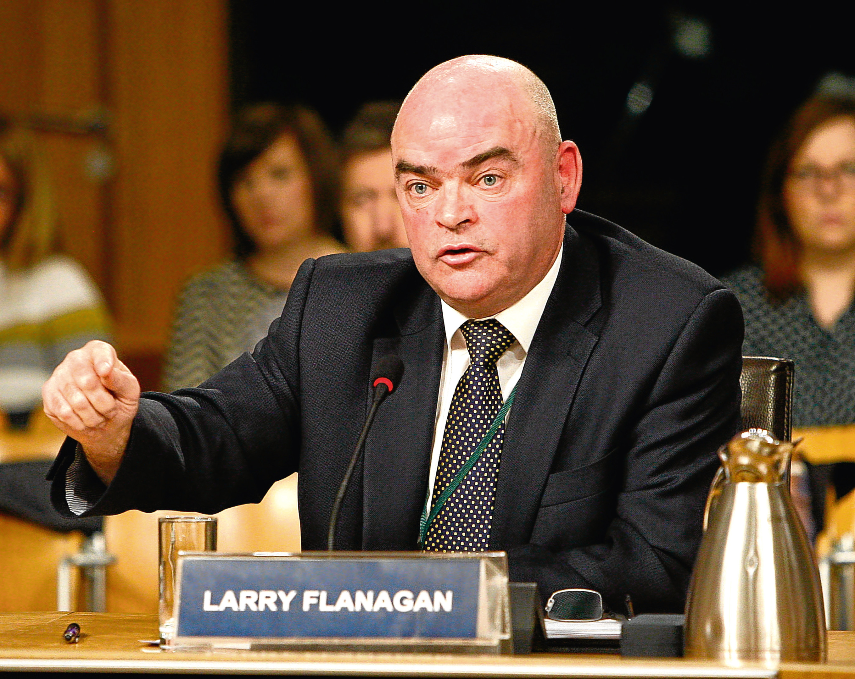 Larry Flanagan, General Secretary, Education Institute of Scotland (Andrew Cowan/Scottish Parliament)