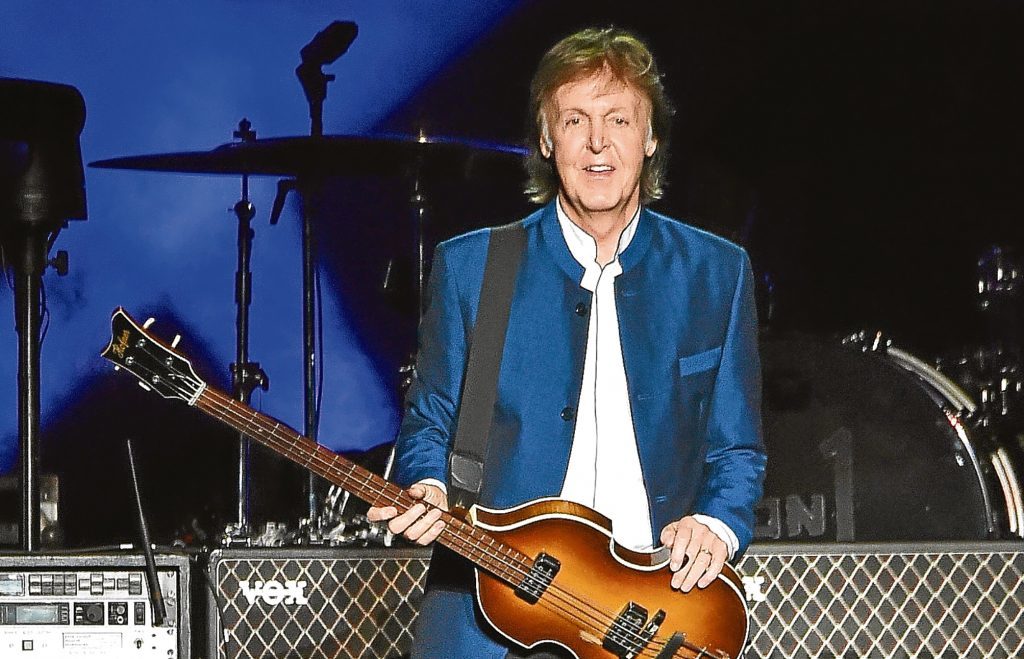 Sir Paul McCartney UK tour Beatles legend to play first Scottish gig