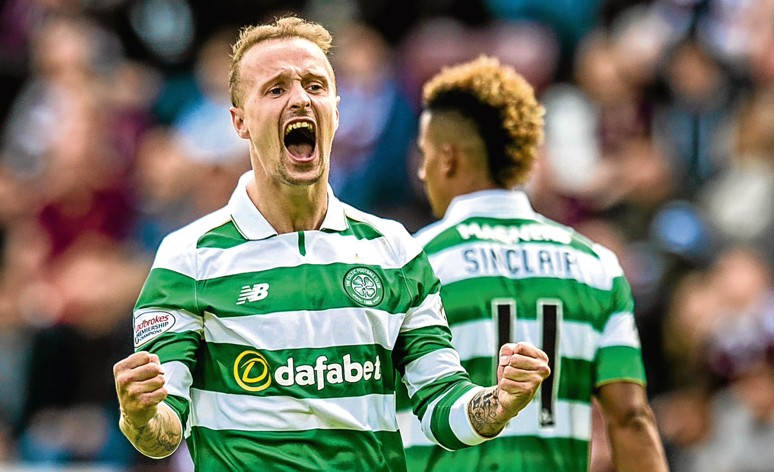 Leigh Griffiths in action for Celtic (SNS Group)