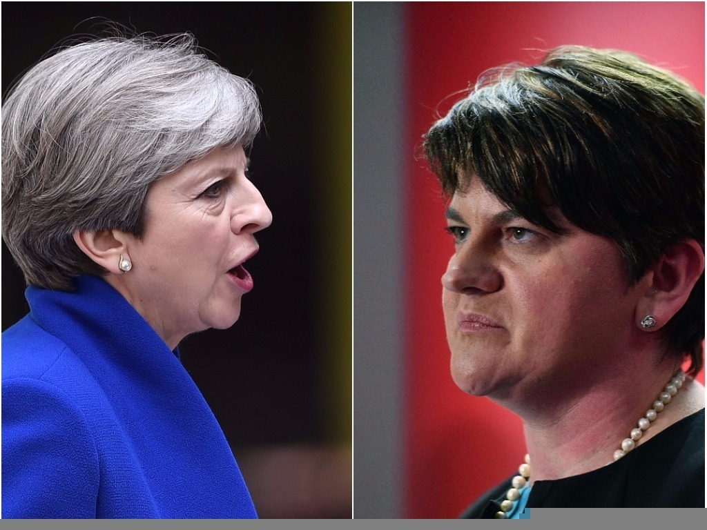 Theresa May and Arlene Foster (Getty Images)