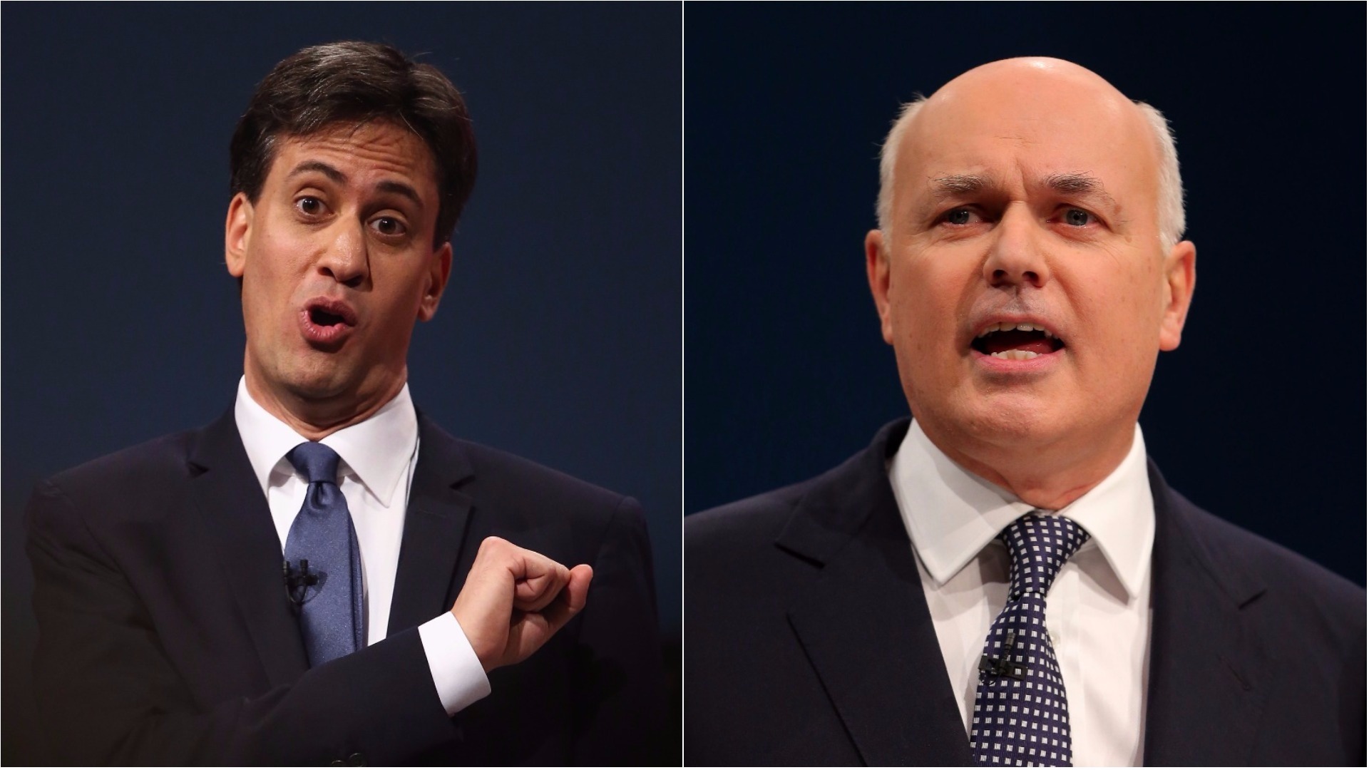 Ed Miliband and Iain Duncan Smith will be on air on Radio 2 (Dan Kitwood, Getty Images/PA)