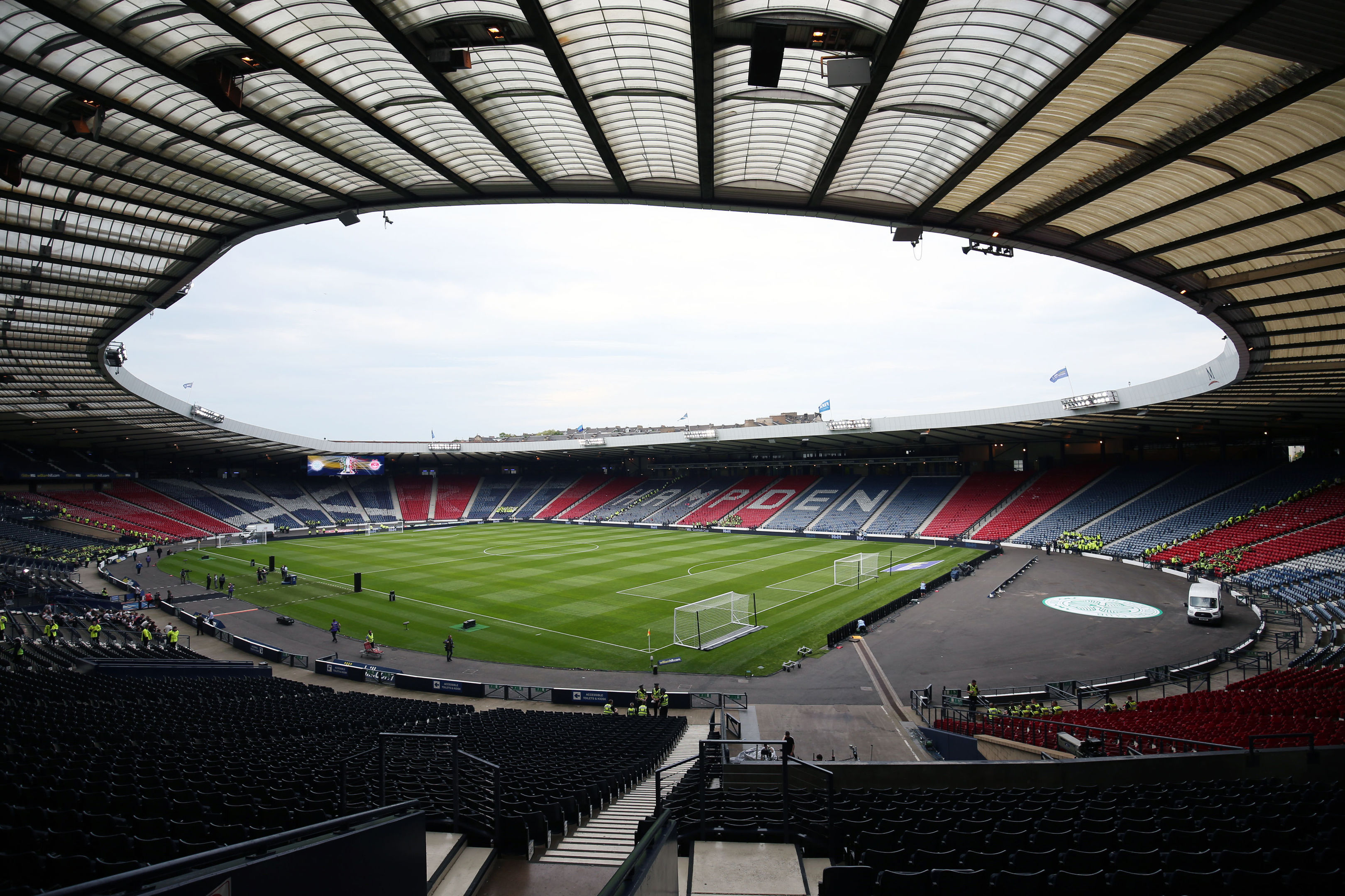 Security will be ramped up for the Scotland v England World Cup qualifier match at Hampden (Jane Barlow/PA Wire)