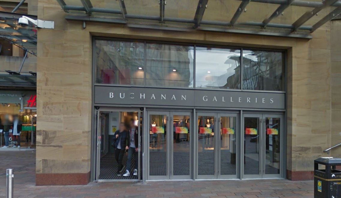 Buchanan Galleries (Google Streetview)