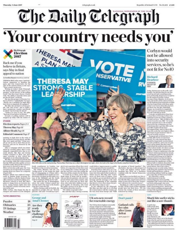 daily telegraph