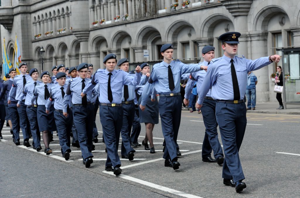 Armed Forces Day Parade on Union Street. (Kath Flannery)