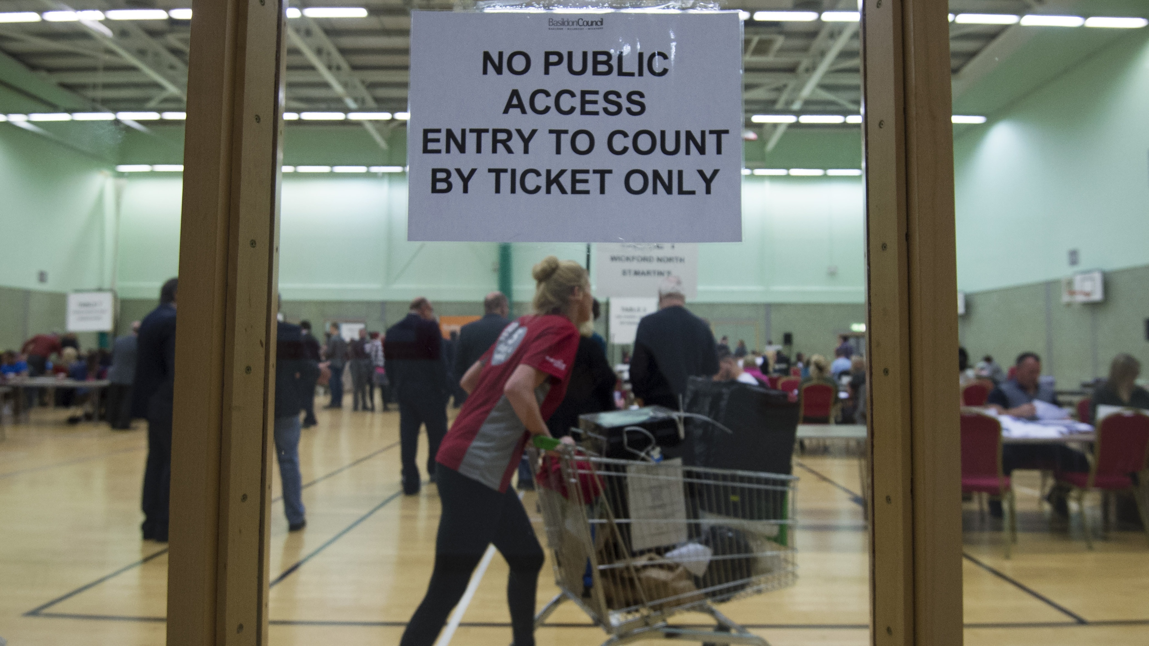 Ballot counters will have a busy night (Hannah McKay/PA)