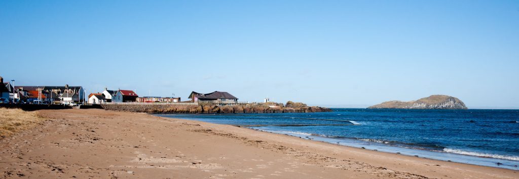 Beach at North Berwick, East Lothian, Scotland