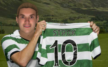 Celtic legend Ivica Strok (Jonny Sharples)