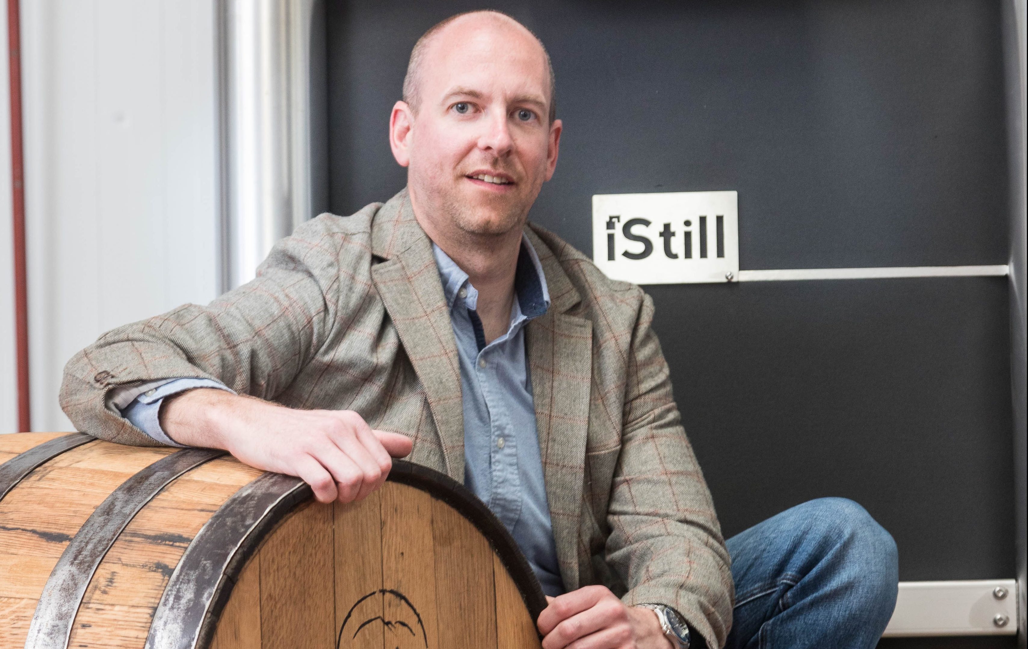 Peter Dignan brews in his shed (Derek Ironside / Newsline Media)