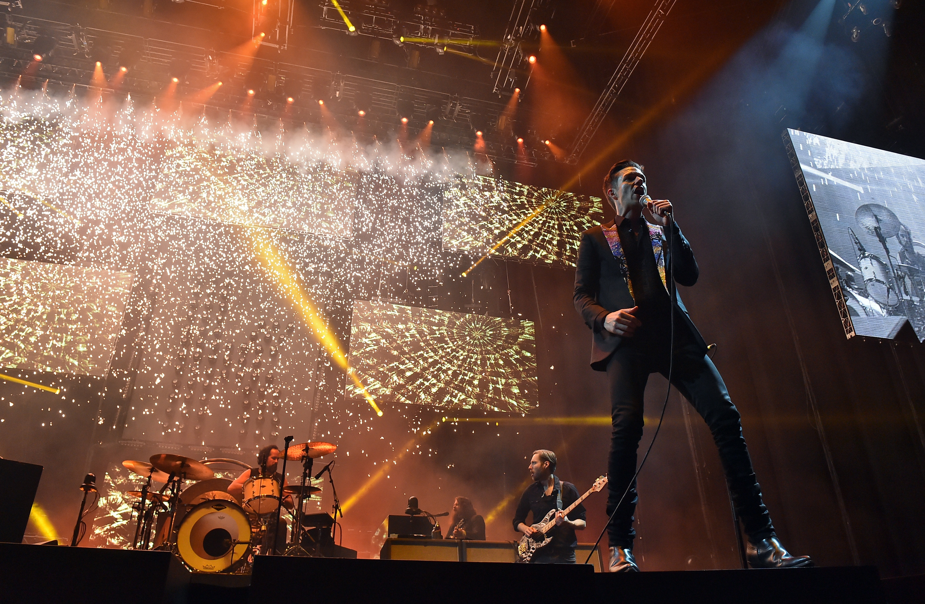 The Killers perform (Kevin Winter/Getty Images for ABA)