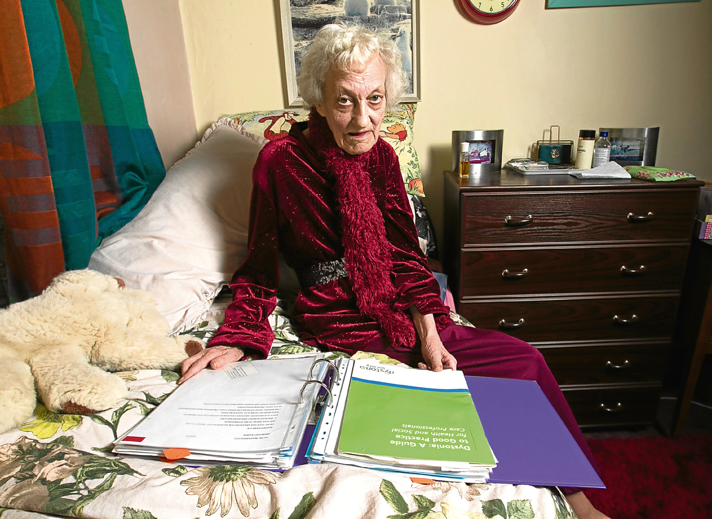 Patricia Clarson says she only found out her condition was terminal in a discharge letter (Chris Austin / DC Thomson)