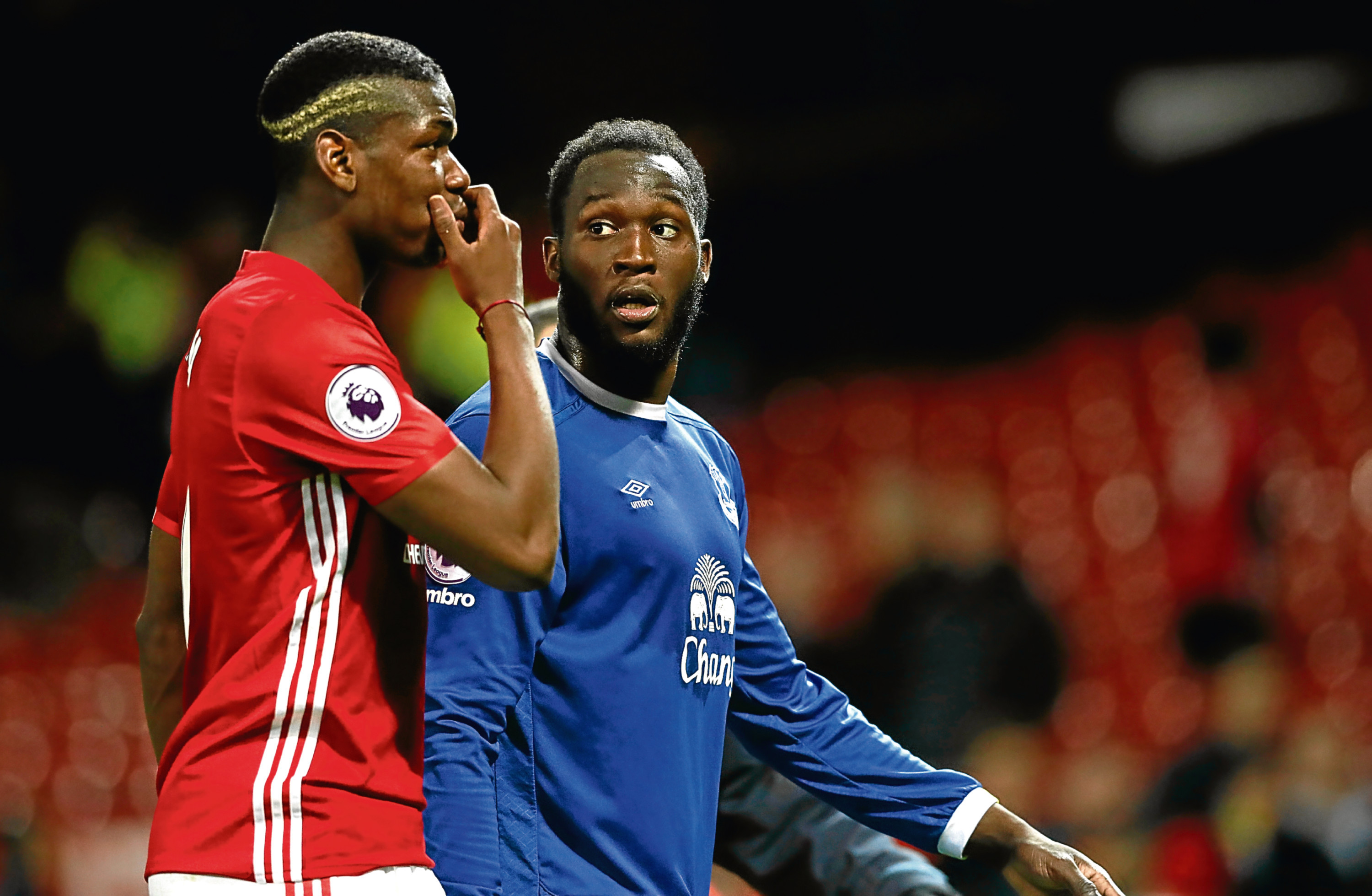 Romelu Lukaku and Paul Pogba (Martin Rickett/PA Wire)